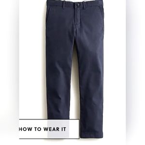 Crewcuts navy chinos Teen Boy Size 16